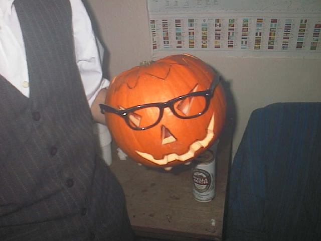 ..and henceforth, shall he be named Frank, for he is a pumpkin.